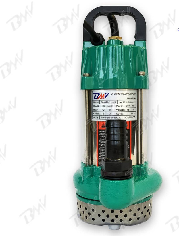 کفکش DC دوازده متری 1 اینچ 48 ولت مدل QT برند BMV دارای یکسال گارانتی شرکتی